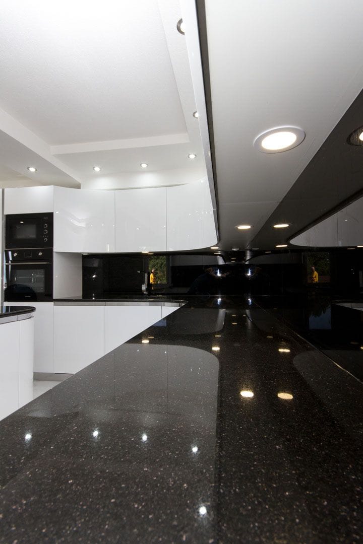 Countertop for Black-Galaxy-Granite in Selangor